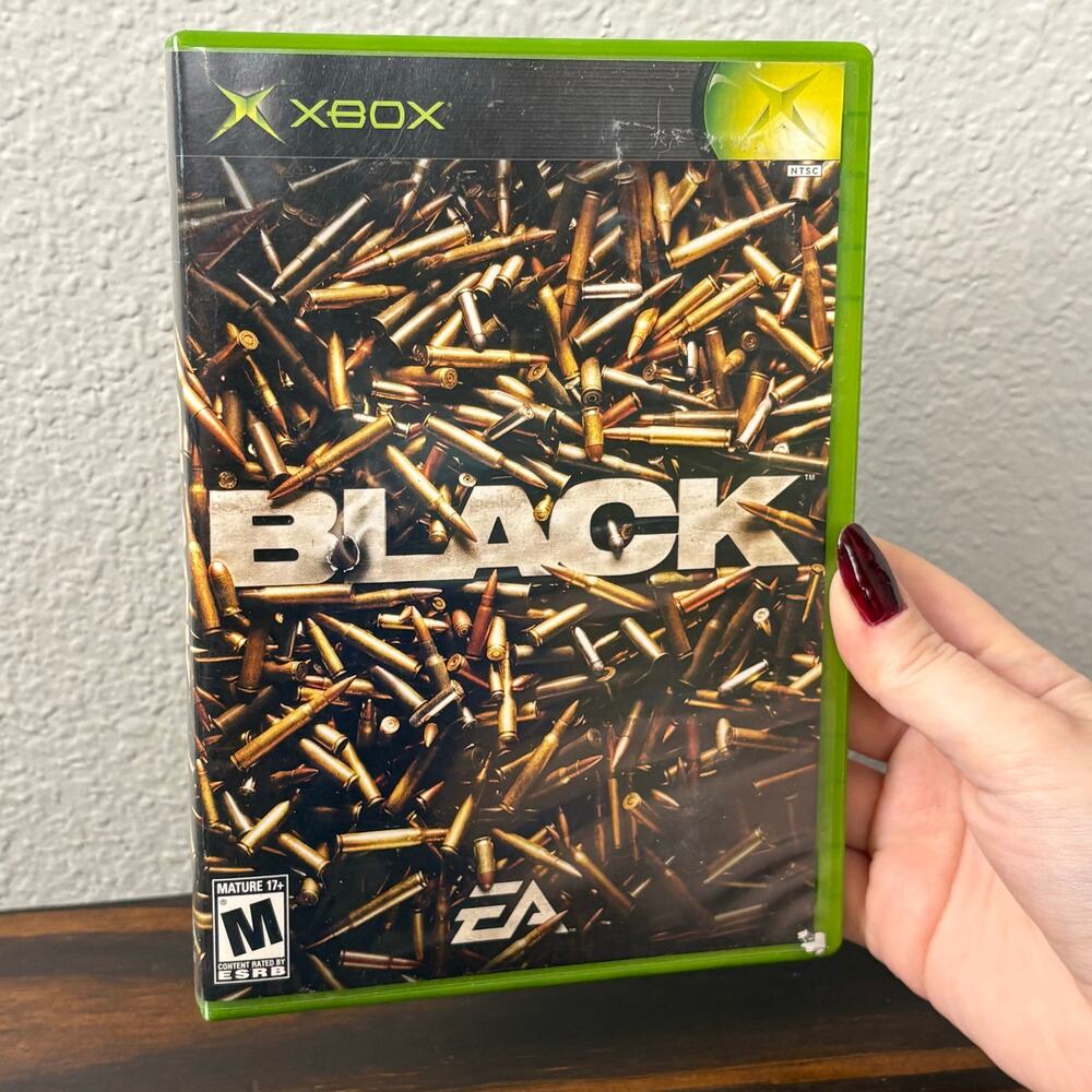 Black Electronic Arts Criterion Games 2006 Microsoft Xbox With Manual